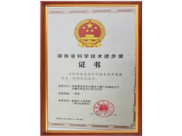 湖南省科學技術進步獎